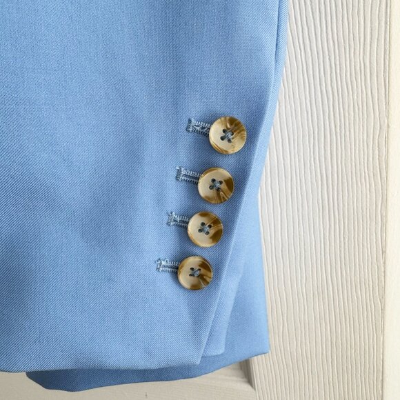LouLou Studio "Donau" Blazer in Blue, size Small - Picture 8 of 10